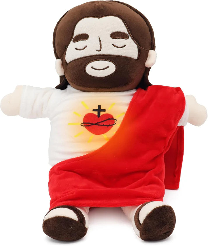 PELUCHE DE JESUS CON CONTROLADOR QUE RESPIRA