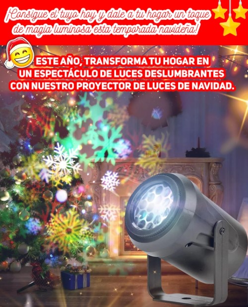 PROYECTOR MÁGICO NAVIDEÑO