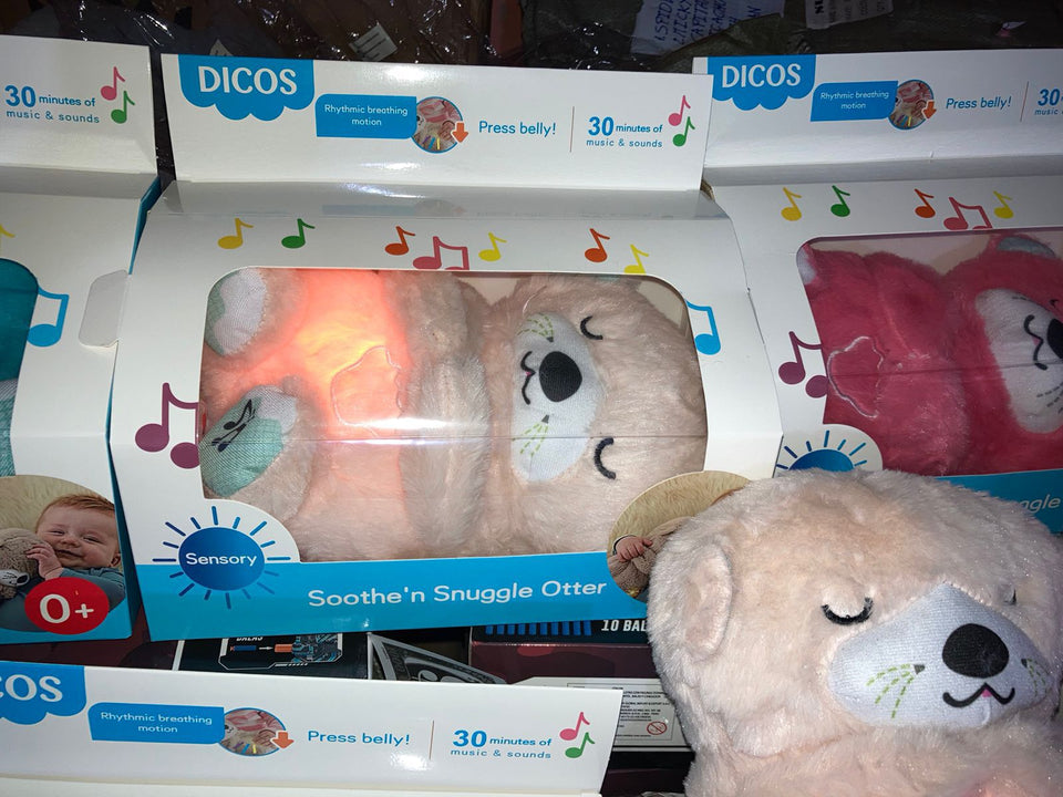 PELUCHE NUTRIA HORA DE DORMIR TIPO FISHER PRICE