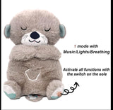 PELUCHE NUTRIA HORA DE DORMIR TIPO FISHER PRICE